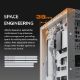 Εικόνα της Cougar CFV235 Mesh ARGB Tempered Glass White 382DA40.0006
