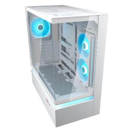 Εικόνα της Cougar CFV235 Mesh ARGB Tempered Glass White 382DA40.0006