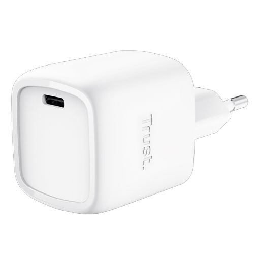 Εικόνα της Φορτιστής Trust Maxo GAN PD USB-C 30W White 25520