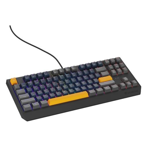 Εικόνα της Πληκτρολόγιο Genesis Thor 230 TKL RGB Hot-Swappable Panda Outemu Switches (US) Naval Blue Positive NKG-2163