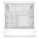 Εικόνα της Cougar Omny X Middle RGB Tempered Glass White 382WA30.0002
