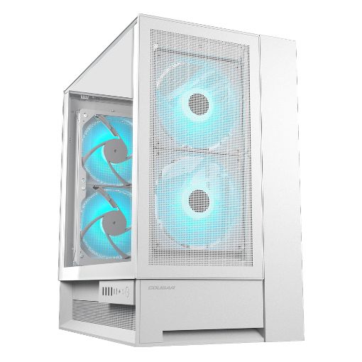 Εικόνα της Cougar Omny X Middle RGB Tempered Glass White 382WA30.0002