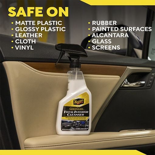Εικόνα της Σπρέι Καθαρισμού Meguiar's Gold Class Total Interior Cleanser 473ml G262316EU