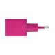 Εικόνα της Φορτιστής TTEC GAN PD USB-C 45W με Καλώδιο 1.2m Neon Pink 2SCG45CNP