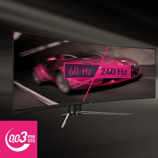 Εικόνα της Οθόνη MSI MPG 491CQPX 49" Curved QD-OLED DQHD 240Hz HDR 9S6-3FA84T-028