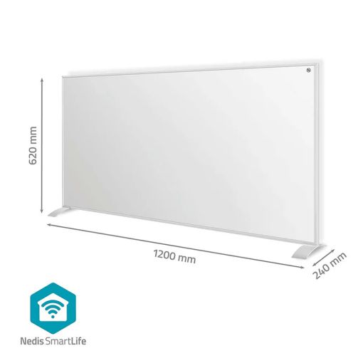 Εικόνα της Πάνελ Θέρμανσης Nedis SmartLife με Wi-Fi 700W White HTIP700WTW