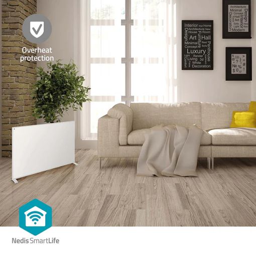 Εικόνα της Πάνελ Θέρμανσης Nedis SmartLife με Wi-Fi 700W White HTIP700WTW