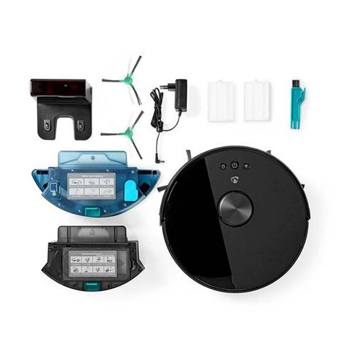 Εικόνα της Σκούπα Ρομπότ Nedis SmartLife Black WIFIVCL001CBK