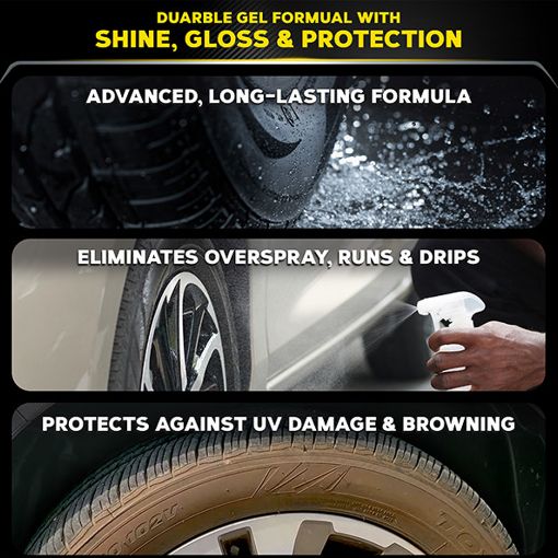 Εικόνα της Gel Γυαλίσματος Ελαστικών Meguiar's Gold Class Endurance 473ml G7516-EU