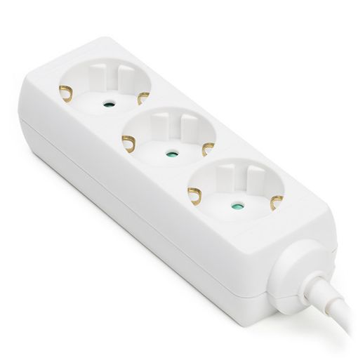 Εικόνα της Πολύπριζο Nedis 3 Θέσεων 1.5m White EXSO315F1WTB