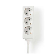 Εικόνα της Πολύπριζο Nedis 3 Θέσεων 1.5m White EXSO315F1WTB