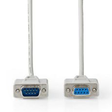 Εικόνα της Καλώδιο Επέκτασης Nedis 9-pin D-SUB Male to Female 5m Grey CCGL52010IV50