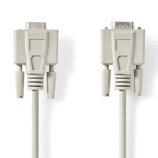 Εικόνα της Καλώδιο Επέκτασης Nedis 9-pin D-SUB Male to Female 3m Grey CCGL52010IV30