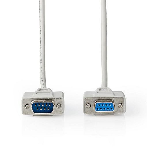 Εικόνα της Καλώδιο Επέκτασης Nedis 9-pin D-SUB Male to Female 3m Grey CCGL52010IV30