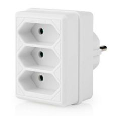 Εικόνα της Πολύπριζο Nedis 3 Θέσεων White PSSPL300C1WT