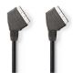Εικόνα της Καλώδιο Nedis Scart/Scart 1.5m Black CVGL31001BK15