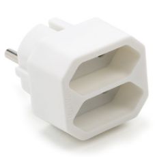 Εικόνα της Πολύπριζο Nedis 2 Θέσεων 1100W White PSSPL200C1WT