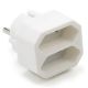 Εικόνα της Πολύπριζο Nedis 2 Θέσεων 1100W White PSSPL200C1WT