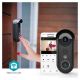 Εικόνα της Smart Doorbell Nedis SmartLife IP54 Black WIFICDP11BK
