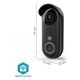 Εικόνα της Smart Doorbell Nedis SmartLife IP54 Black WIFICDP11BK