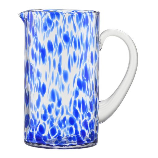 Εικόνα της Κανάτα Estia Colorburst Γυάλινη 1400ml Μπλε 01-40840
