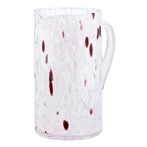 Εικόνα της Κανάτα Estia Colorburst Γυάλινη 1400ml Ροζ/Μωβ 01-40857