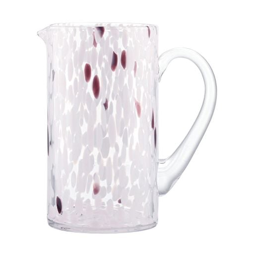 Εικόνα της Κανάτα Estia Colorburst Γυάλινη 1400ml Ροζ/Μωβ 01-40857