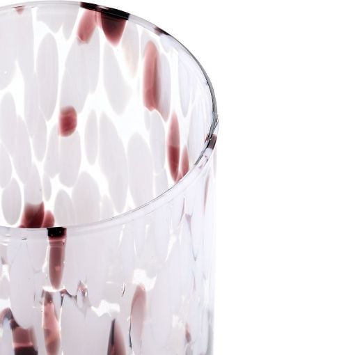 Εικόνα της Ποτήρι Κρασιού Estia Colorburst Γυάλινο 380ml Ροζ/Μωβ 07-40871