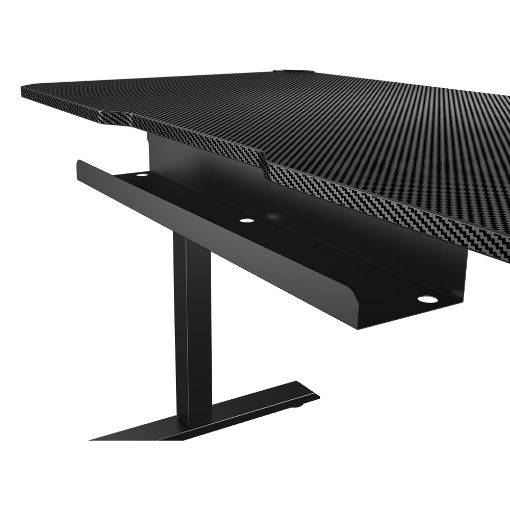 Εικόνα της Gaming Desk Cougar E-Ares 120 με Ρυθμιζόμενο Ύψος 120 x 60 x 73-118 cm Μαύρο 3MARS1SB.0001
