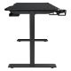 Εικόνα της Gaming Desk Cougar E-Ares 120 με Ρυθμιζόμενο Ύψος 120 x 60 x 73-118 cm Μαύρο 3MARS1SB.0001