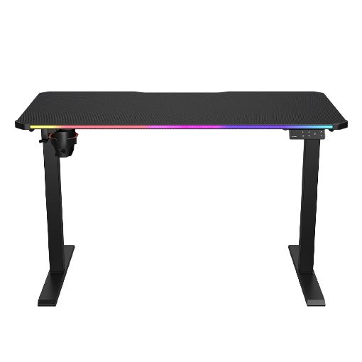 Εικόνα της Gaming Desk Cougar E-Ares 120 με Ρυθμιζόμενο Ύψος 120 x 60 x 73-118 cm Μαύρο 3MARS1SB.0001