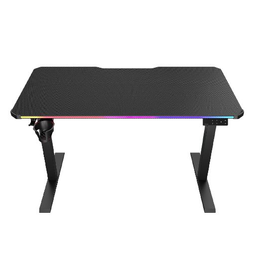 Εικόνα της Gaming Desk Cougar E-Ares 120 με Ρυθμιζόμενο Ύψος 120 x 60 x 73-118 cm Μαύρο 3MARS1SB.0001
