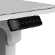Εικόνα της Gaming Desk Cougar E-Grav 160 με Ρυθμιζόμενο Ύψος 160 x 75 x 73-118 cm Λευκό 3MGRV4WW.0001