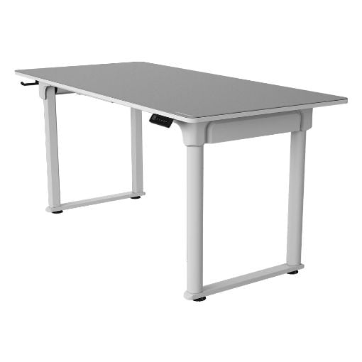 Εικόνα της Gaming Desk Cougar E-Grav 160 με Ρυθμιζόμενο Ύψος 160 x 75 x 73-118 cm Λευκό 3MGRV4WW.0001