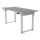 Εικόνα της Gaming Desk Cougar E-Grav 160 με Ρυθμιζόμενο Ύψος 160 x 75 x 73-118 cm Λευκό 3MGRV4WW.0001