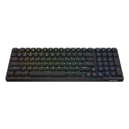 Εικόνα της Πληκτρολόγιο Cougar Ultimus Pro 98% Wireless RGB Hot-Swappable 50M Pre-Lubed Switches Black (US) 37ULPM1MB.0002