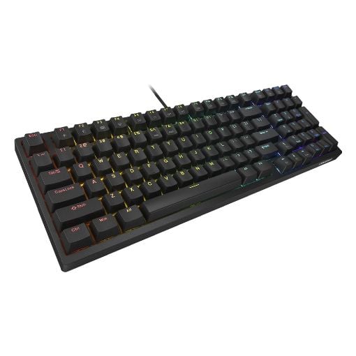 Εικόνα της Πληκτρολόγιο-Ποντίκι Cougar Combat S 98% RGB 50M Pre-Lubed Switches (US) Black 37CTSM1MB.0002