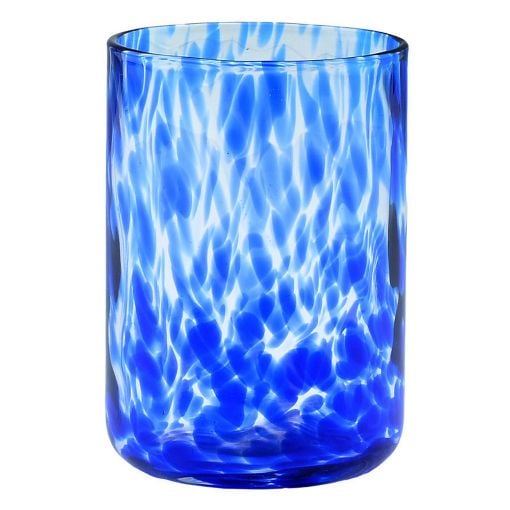 Εικόνα της Ποτήρι Νερού Estia Colorburst Γυάλινο 360ml Μπλε 07-40826