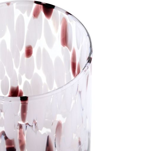 Εικόνα της Ποτήρι Νερού Estia Colorburst Γυάλινο 360ml Ροζ/Μωβ 07-40833