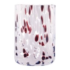 Εικόνα της Ποτήρι Νερού Estia Colorburst Γυάλινο 360ml Ροζ/Μωβ 07-40833