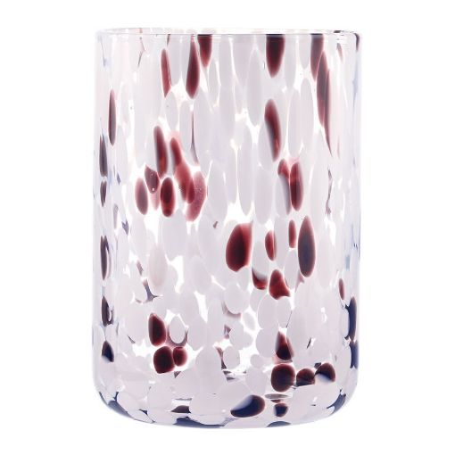 Εικόνα της Ποτήρι Νερού Estia Colorburst Γυάλινο 360ml Ροζ/Μωβ 07-40833