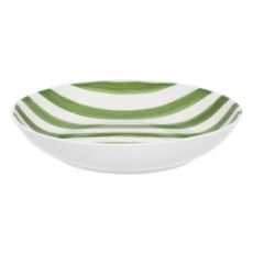 Εικόνα της Πιάτο Βαθύ Estia Ligne Πορσελάνινο 20cm White/Green 07-38861