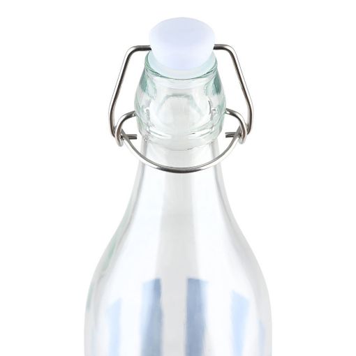 Εικόνα της Μπουκάλι Estia Ligne Γυάλινο 1000ml με Καπάκι Μπλε/Διάφανο 01-39592
