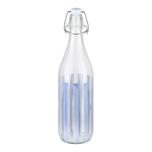 Εικόνα της Μπουκάλι Estia Ligne Γυάλινο 1000ml με Καπάκι Μπλε/Διάφανο 01-39592