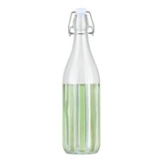 Εικόνα της Μπουκάλι Estia Ligne Γυάλινο 1000ml με Καπάκι Πράσινο/Διάφανο 01-39608