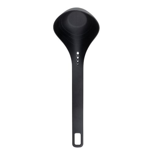 Εικόνα της Κουτάλα Βαθιά Estia Mork PBT Black 01-40604
