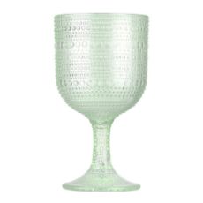 Εικόνα της Ποτήρι Κρασιού Estia Dots Γυάλινο 375ml Πράσινο 07-39523