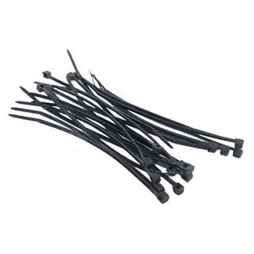 Εικόνα της Δεματικά Καλωδίων Nedis Tie Wrap 120 x 3 mm 100τμχ Black CTS04100BK