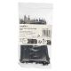 Εικόνα της Δεματικά Καλωδίων Nedis Tie Wrap 120 x 3 mm 100τμχ Black CTS04100BK