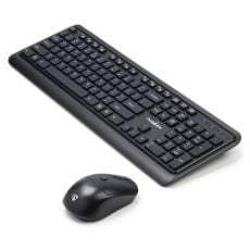 Εικόνα της Πληκτρολόγιο-Ποντίκι Nedis Wireless Black KBMCW100BKUS